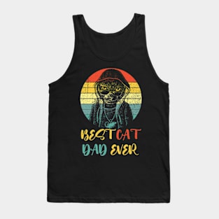 Best Cat Dad Ever Club 10 Tank Top